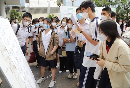 Thi lớp 10: Một thí sinh sau khi phúc khảo tăng từ 1 điểm lên 9 điểm