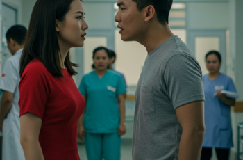 Người vợ chăm con ở bệnh viện nhưng ngày nào cũng mặc váy đỏ, bao nhiêu người chỉ chỏ, bàn tán