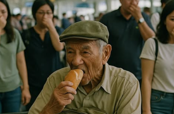 Ông cụ sống vật vờ suốt 20 năm ở sân bay, ai đi qua cũng bịt mũi cho đến 1 ngày