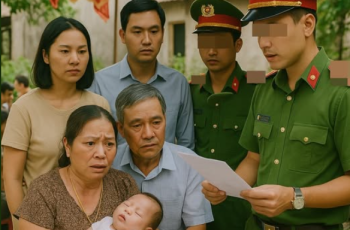 Bố mẹ chồng âm thầm đón cháu trai mới sinh về quê làm lễ đặt tên, 3 ngày sau con dâu gọi công an đến…