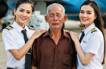 Người đàn ông góa vợ bán hết tài sản để cho 2 cô con gái song sinh đi học, 6 năm sau họ trở về, đưa ông tới một nơi…