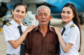Người đàn ông góa vợ bán hết tài sản để cho 2 cô con gái song sinh đi học, 20 năm sau họ trở về, đưa ông tới một nơi…