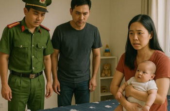Con chó đen trong nhà liên tục gầm gừ với đứa trẻ mới sinh vào mỗi đêm, người cha thấy bất thường liền vội vàng gọi công an