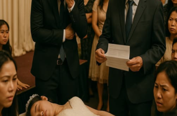 Ngày cưới của con trai, người cha tặng món quà – cô dâu nhìn thấy thì ngất xỉu Ngày cưới của con trai, người cha tặng món quà – cô dâu nhìn thấy thì ngất xỉu