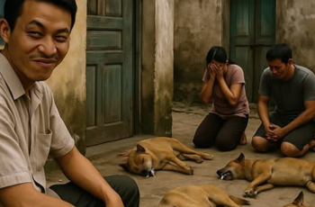Hàng xóm nuôi chó sủa bậy cả đêm nhà tôi không thể chợp mắt, không thể chịu nổi, đêm đó tôi lén bỏ 1 thứ trước cửa nhà
