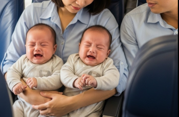 Người mẹ đơn thân bị mắng mỏ vì để 2 con sinh đôi khóc trên máy bay, đúng lúc…