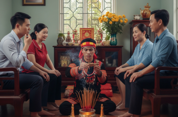 Con trai cưới vợ người dân tộc về chưa được tuần, bỗng đêm nào nó cũng lẩm nhẩm ngoài phòng khách, nhà tôi tán loạn mời thầy cúng đến thì chết lặng