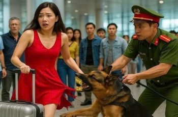 Chó nghiệp vụ cắn váy cô gái tại sân bay – Hé lộ vụ án buôn người rung động cả nước! Chó nghiệp vụ cắn váy cô gái tại sân bay – Hé lộ vụ án buôn người rung động cả nước!