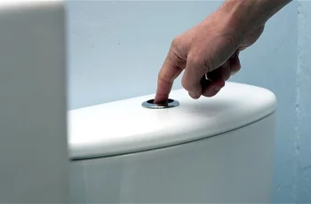 Có đến 2 nút bấm trên bồn cầu, bạn có biết công dụng từng nút không?