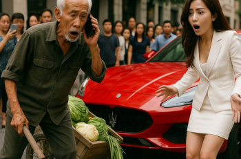 Ông lão bán rau làm xước siêu xe nữ tỷ phú, chỉ 1 cuộc điện thoại gọi con trai và cái kết bất ngờ. Ông lão bán rau làm xước siêu xe nữ tỷ phú, chỉ 1 cuộc điện thoại gọi con trai và cái kết bất ngờ.