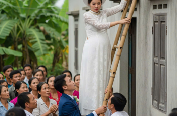Có bầu trước, nhà trai bắt cô dâu phải trèo tường vào nhà, mẹ cô đồng ý nhưng khi đến rước dâu thì…