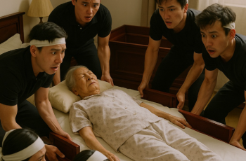 Bà cụ mất ngay trong giấc ngủ giữa đêm, nhưng khi khâm liệm, ai chạm vào cũng thấy lạnh buốt