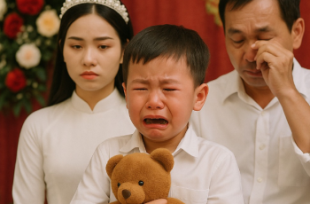Bố ơi đừng cưới! Cô ấy lừa bố!” Tất cả quan khách sững sờ. Cô dâu Thu mặt t;ái m;ét. Ông Lâm quay phắt lại, đôi mắt trợn tròn nhìn con trai – bé Bảo, mới 10 tuổi …. Bố ơi đừng cưới! Cô ấy lừa bố!” Tất cả quan khách sững sờ. Cô dâu Thu mặt t;ái m;ét. Ông Lâm quay phắt lại, đôi mắt trợn tròn nhìn con trai – bé Bảo, mới 10 tuổi ….