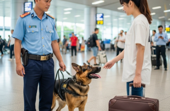 Chú chó cắn váy cô gái sân bay, 10 phút sau ai cũng ngã ngửa khi biết sự thật… Chú chó cắn váy cô gái sân bay, 10 phút sau ai cũng ngã ngửa khi biết sự thật…