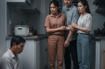 Thấy bố chồng bị đối xử tệ, con dâu út bí mật hành động khiến vợ chồng anh cả phải ngỡ ngàng
