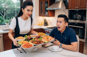 Chê vợ ở nhà trông con mà tiêu hoang , tôi giả vờ báo phá sản để dạy vợ một bài học nào ngờ đâu tối đó vợ bưng lên mâm cơm rồi thông báo đến lạnh người…