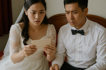 Cưới xong hai vợ chồng ngồi bóc phong bì thì thấy phong bì của người yêu cũ chồng, bên trong có 500k và que thử thai Cưới xong hai vợ chồng ngồi bóc phong bì thì thấy phong bì của người yêu cũ chồng, bên trong có 500k và que thử thai