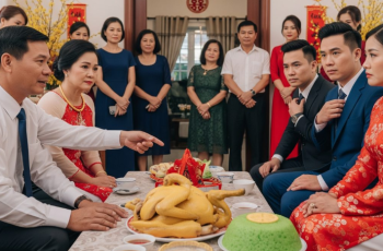 Thông gia tuyên bố không bao giờ cho con trai đi ở rể, hôm đến chơi nhà xin phép cưới tôi bố mẹ chỉ mang ra đúng con gà với đĩa xôi