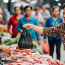 Sáng nào cũng 4h giờ đã đi lấy thịt lợn về đem ra chợ bán, chồng ở nhà ngủ đến 10h trưa mới dậy nấu cơm, một hôm chị hàng xóm đến tận nơi xưng xỉa đặt vào tay tôi một túi bóng đen
