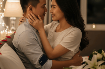 Sau cuộc “chiến đấu” trong đêm tân hôn, tôi ngủ thiếp đi lúc nào không hay, khi giật mình tỉnh dậy thấy vợ đang ngồi bên cạnh chiếc túi đen với vẻ mặt mãn nguyện