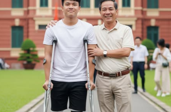 Người thầy cả đời không lập gia đình nhận nuôi cậu học trò mất một chân bị bỏ rơi, 20 năm sau cậu khiến cả triệu người xúc động