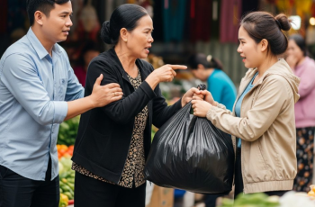 Chị chồng vay 2 tỷ để xây nhà, đi ăn tân gia xong về chồng tôi tuyên bố xóa nợ, tôi sôi máu gọi hẳn chị chồng đến 3 mặt 1 lời thì chị dúi vào tay tôi cả bọc túi bóng đen