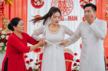Mẹ chồng nhất quyết bắt con dâu đi cổng sau vào nhà vì chửa trước, tôi cắn răng chịu đựng chờ đến lúc làm lễ cả làng chứng kiến, tôi cởi bỏ váy cưới Mẹ chồng nhất quyết bắt con dâu đi cổng sau vào nhà vì chửa trước, tôi cắn răng chịu đựng chờ đến lúc làm lễ cả làng chứng kiến, tôi cởi bỏ váy cưới