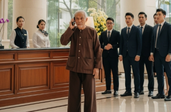 Bác nông dân vào khách sạn bị lễ tân coi thường không tiếp, lúc bác lấy điện thoại ra tất cả hối hận…