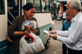 Mẹ đơn thân làm giúp việc khóc nghẹn khi ông chủ tiễn ra bến xe còn dúi cho tiền về quê, nào ngờ vừa rời đi thì bà chủ gọi điện thét lớn