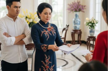 Ngân hàng bảo cần người đứng tên bảo lãnh, mà mẹ thấy con dâu trưởng trong nhà là hợp nhất