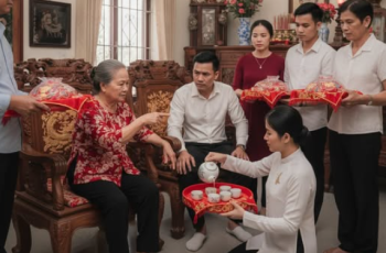 Ngày ra mắt, mẹ chồng bĩu dài môi chê nhà tôi nghèo, tôi gọi đúng 1 cuộc điện thoại, họ hàng thi nhau mang vàng lên tặng, trưởng đoàn nhà gái nói thẳng luôn