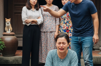 Vợ bầu ngồi giữa sân rửa 10 mâm bát dưới nắng 40 độ. Tôi quát 2 bà chị thẳng mặt: “Sau đừng vác mồm đến!” Vợ bầu ngồi giữa sân rửa 10 mâm bát dưới nắng 40 độ. Tôi quát 2 bà chị thẳng mặt: “Sau đừng vác mồm đến!”