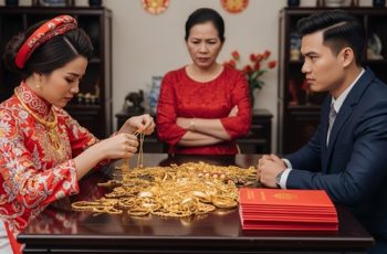 Cô dâu trả lại hết lại mẹ chồng 5 cuốn sổ đỏ cùng 50 cây vàng cưới rồi dắt người mẹ nhặt rác ra đi Cô dâu trả lại hết lại mẹ chồng 5 cuốn sổ đỏ cùng 50 cây vàng cưới rồi dắt người mẹ nhặt rác ra đi