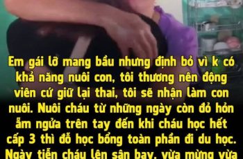 Em gái ruột lỡ mang bầu nhưng định bỏ vì không có khả năng nuôi con, tôi thương nên động viên cứ giữ lại thai đẻ Em gái ruột lỡ mang bầu nhưng định bỏ vì không có khả năng nuôi con, tôi thương nên động viên cứ giữ lại thai đẻ