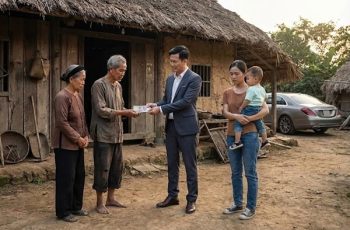 Bố thí 500k cho bố vợ tiêu Tết, chàng rể tím mặt khi thấy 100 mâm cỗ khao làng và cơ ngơi thật sự của nhà vợ.