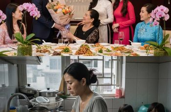 20/10 chồng đưa mẹ và tất cả chị em bên nhà nội đi ăn tiệc nhà hàng còn bắt vợ ở nhà dọn dẹp