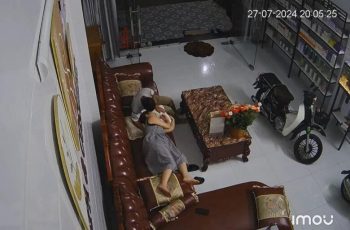 Camera ghi lại cảnh thân thiết của bố và con gái lớn khiến cộng đồng mạng “bùng nổ” bình luận