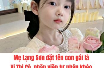 Mẹ Lạng Sơn đặt tên con gái là Vi Thị Cò, nhân viên tư pháp khéo sửa thành cái tên vừa lạ vừa hay