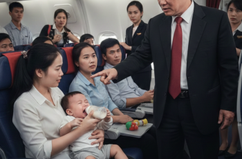 Trên máy bay, 1 đứa bé khóc không ngừng. Đúng lúc này vị đại gia giàu có giận dữ tiến lại gần và quát tháo yêu cầu đứa trẻ phải im lặng, ông ta mắng xối xả cho đến khi người mẹ đơn thân lên tiếng tiết lộ rằng đứa bé đang bị…