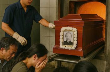 Cả nhà đưa quan tài bà nội đi thiêu, nhà tang lễ báo lửa liên tục tắt ba lần – nhân viên lò thiêu mở ra kiểm tra thì bàng hoàng phát hiện…