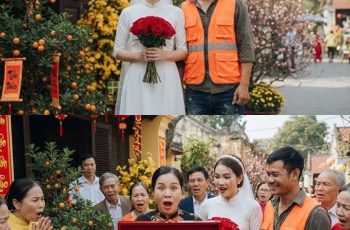 Chú rể làm phụ hồ đến rước cô dâu Thạc sĩ 30t đúng ngày mùng 2 Tết, cô gái đành nhắm mắt đưa chân vì bố chẳng sống được mấy ngày nữa