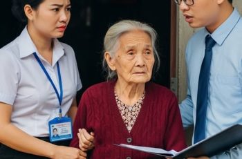 Bà cụ 82 tuổi một tuần gửi tiền 14 lần, nhân viên ngân hàng sinh ng;hi liền gọi 113, khi cửa mở ra ai nấy đều choáng váng