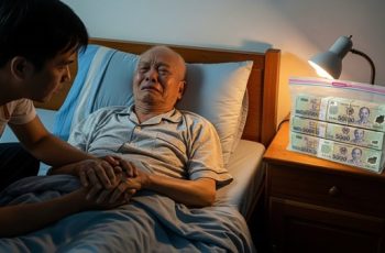 Trước khi qua đời, bố vợ bỗng dưng tỉnh táo và cho tôi 500 triệu dặn giấu kín