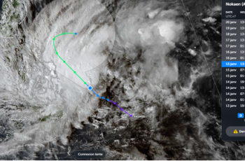 Nokaen – cơn bão đầu tiên năm 2026 xuất hiện gần Biển Đông: Mạnh lên nhanh chóng, liệu có vào Việt Nam?